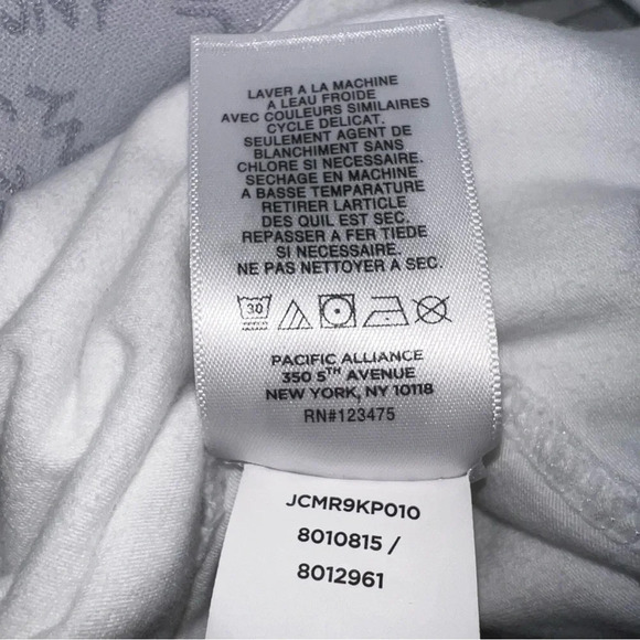 Jones New York, XL White w/black slant pockets knit comfort waistband knit skort - Picture 9 of 10